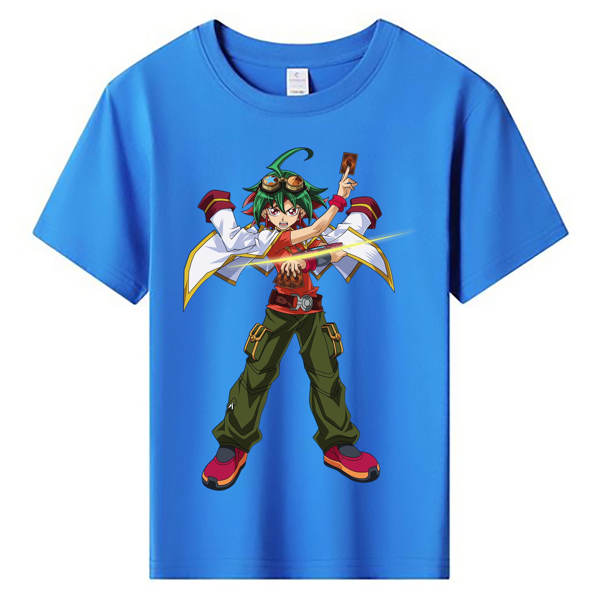 （画像用） 遊☆戯☆王 Yu-Gi-Oh! 綿100％キッズTシャツ（フロントプリント）